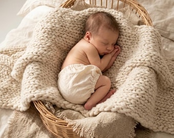 Bloomer bébé garçon en coton froissé pour accessoires photo nouveau-né et tenues maman moi