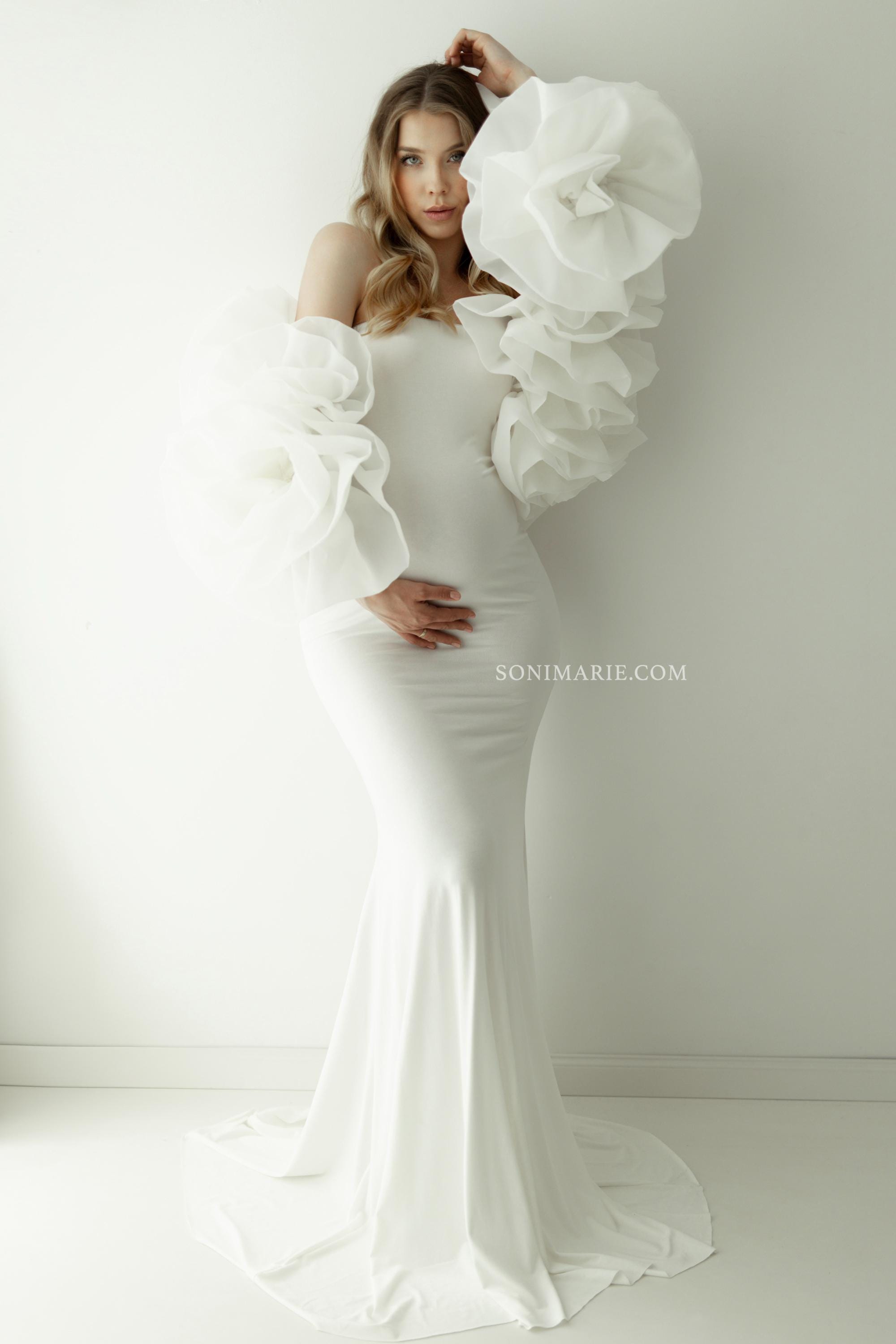 white long sleeve bodycon dress plus size white long sleeve bodycon dress Tracy Studio White LONG SLEEVE TRAPEZOID NECKLINE BODYCON FULL DRESS