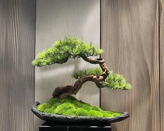 Exclusive Design Latest Works Faux Bonsai Art Work Personalized Gifts