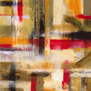 Round and Round We Go &#39;Under Different Suns&#39; - Square Contemporary Abstract Fine Art Giclee Print