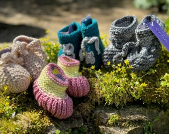 Handmade Baby Booties