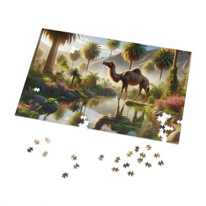 Desert Oasis Jigsaw Puzzle 252 500 1000 pieces Ideas for Gift