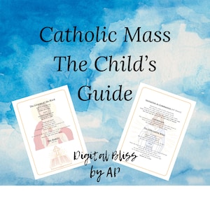 Messe catholique : le guide de l'enfant