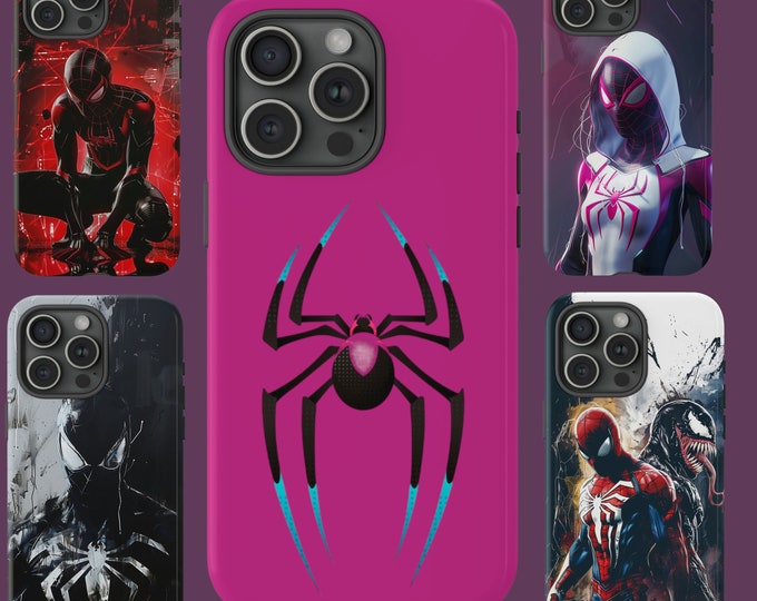 Featured listing image: Multiverse Spider Character Phone Case