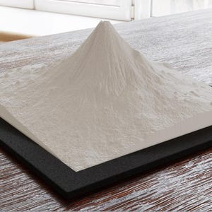 3D-Druckmodell Mt.Fuji STL-Daten Topografische Karte High Definition-Auflösung