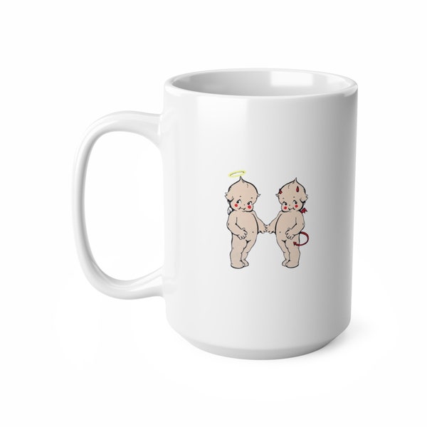 Little Angel and Devil Mug