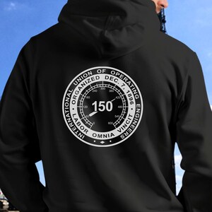 IUOE Local 150 Operating Engineers Sweatshirt, Heavy Equipment Operator Shirt, Proud Union Hoodie, Blue-Collar, Union Operator, Excavator