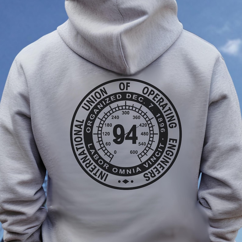 Operating Engineer Local 94 Local 94 Operating Engineers Hoodie, Union Operators Shirt, Unisex ...