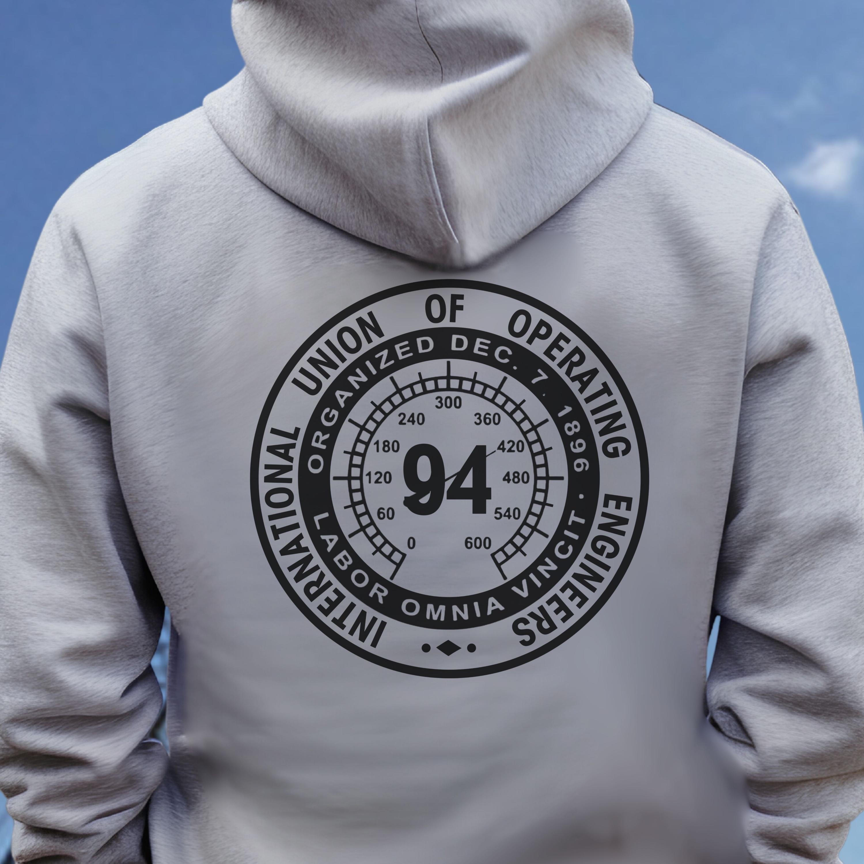 Local 94 Operating Engineers Hoodie, Union Operators Shirt, Unisex