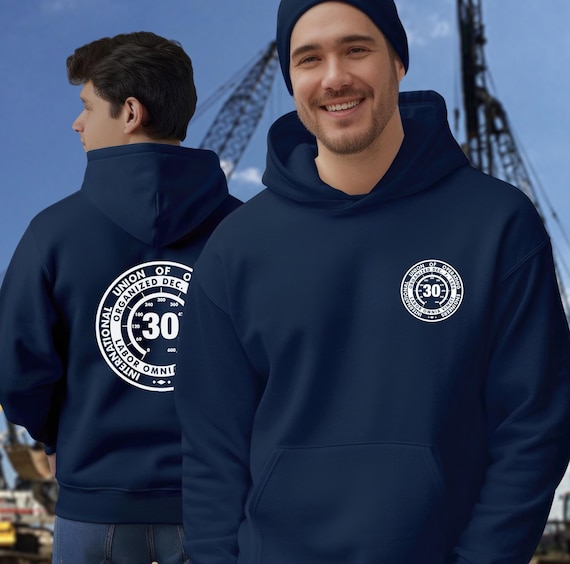 Local 30 Operating Engineers Hoodie, Hi Vis Unisex Hooded
