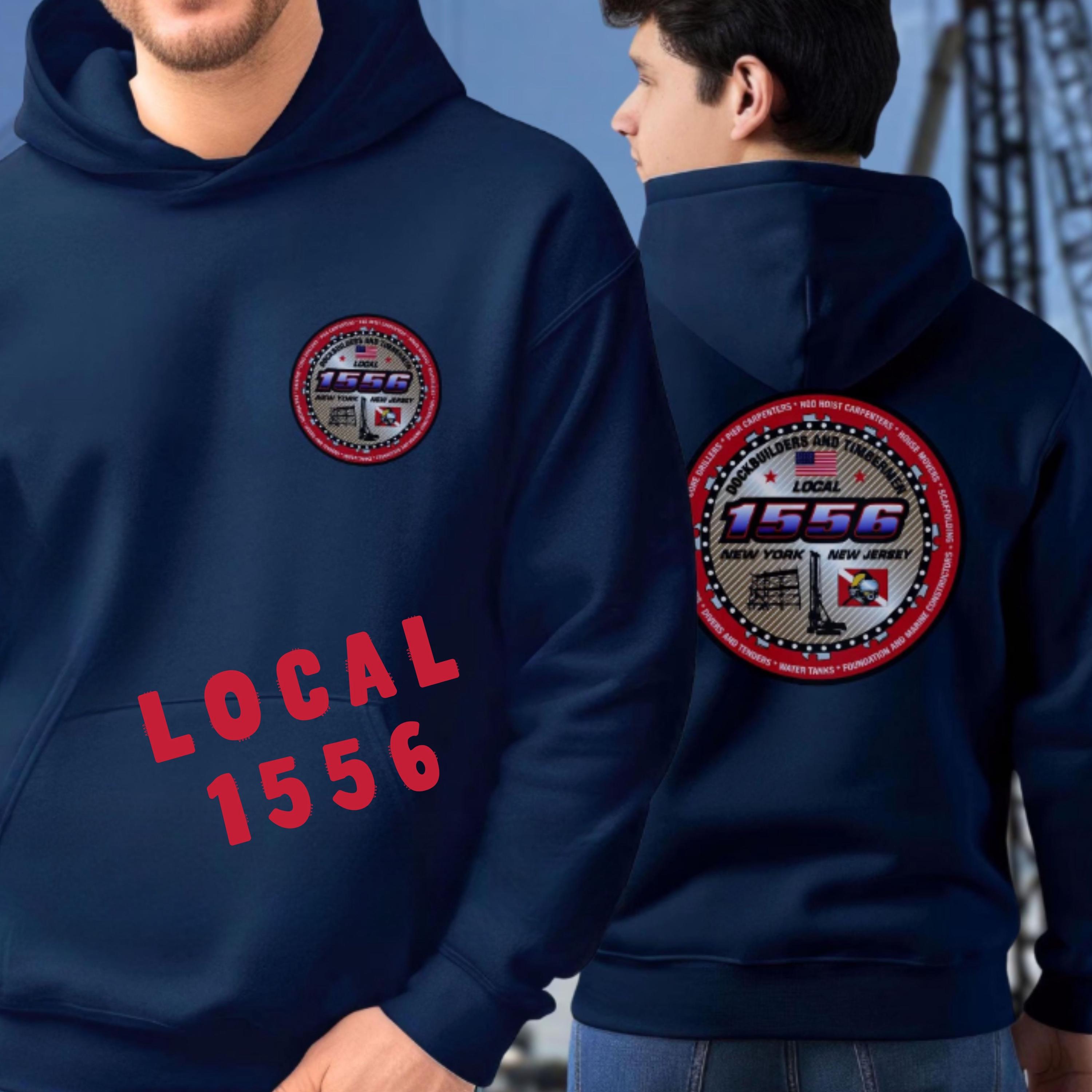 Local 1556 NYCDCC Shirt, Carpenter Hoodie, Union Construction