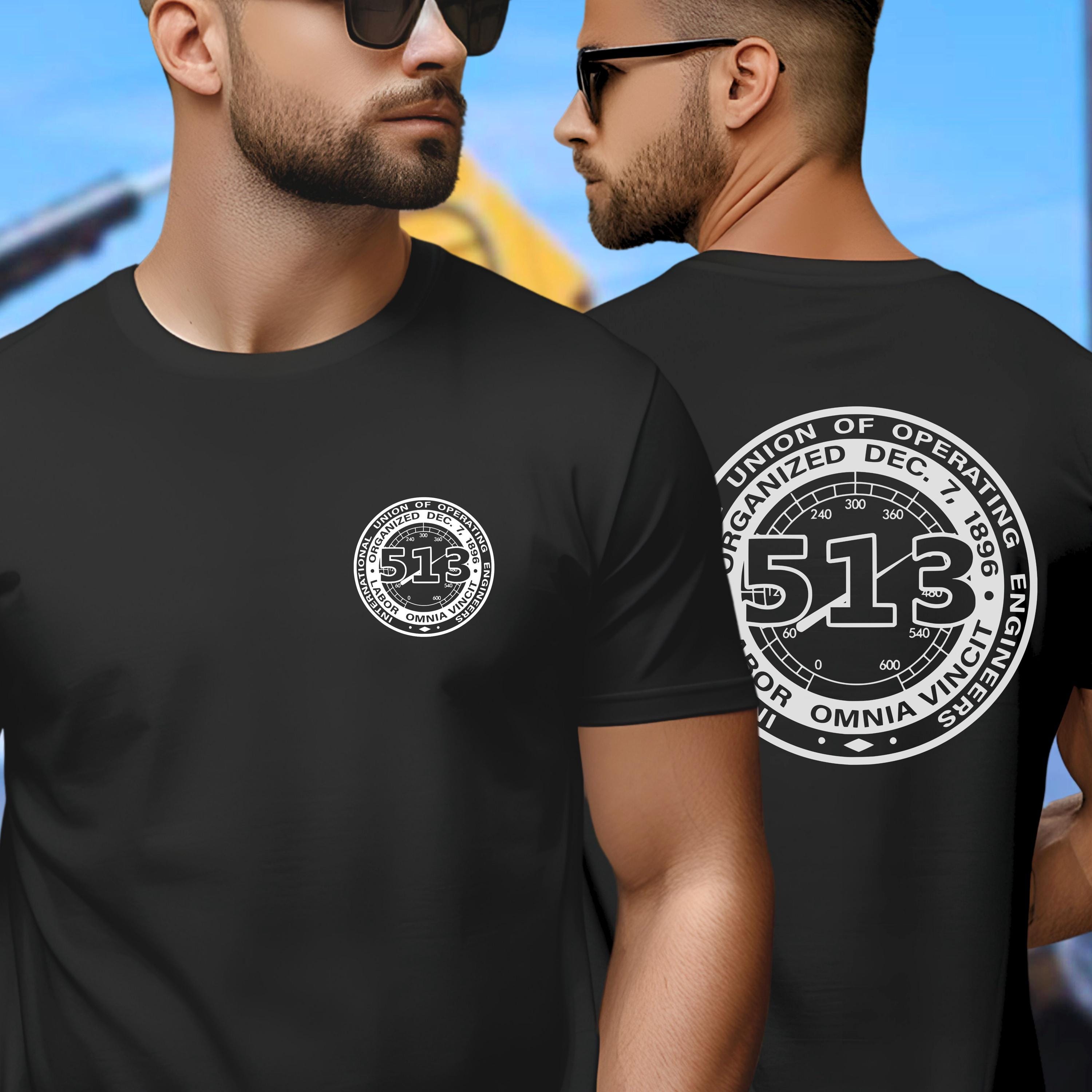 IUOE Local 513 Operating Engineers Tshirt, Union Operator Shirt