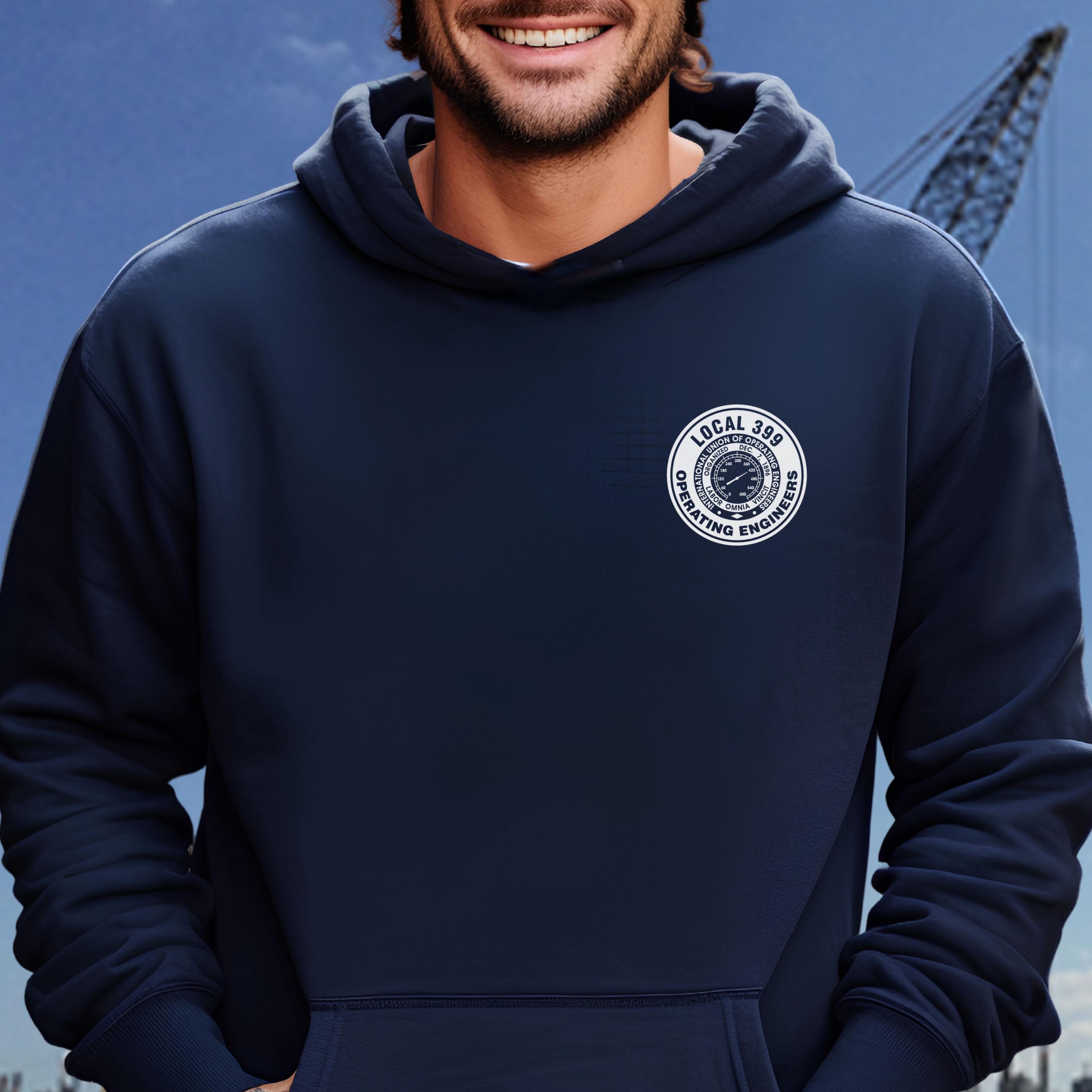 Operating Engineers Local 399 Hoodie, Custom Union Hoodie, IUOE