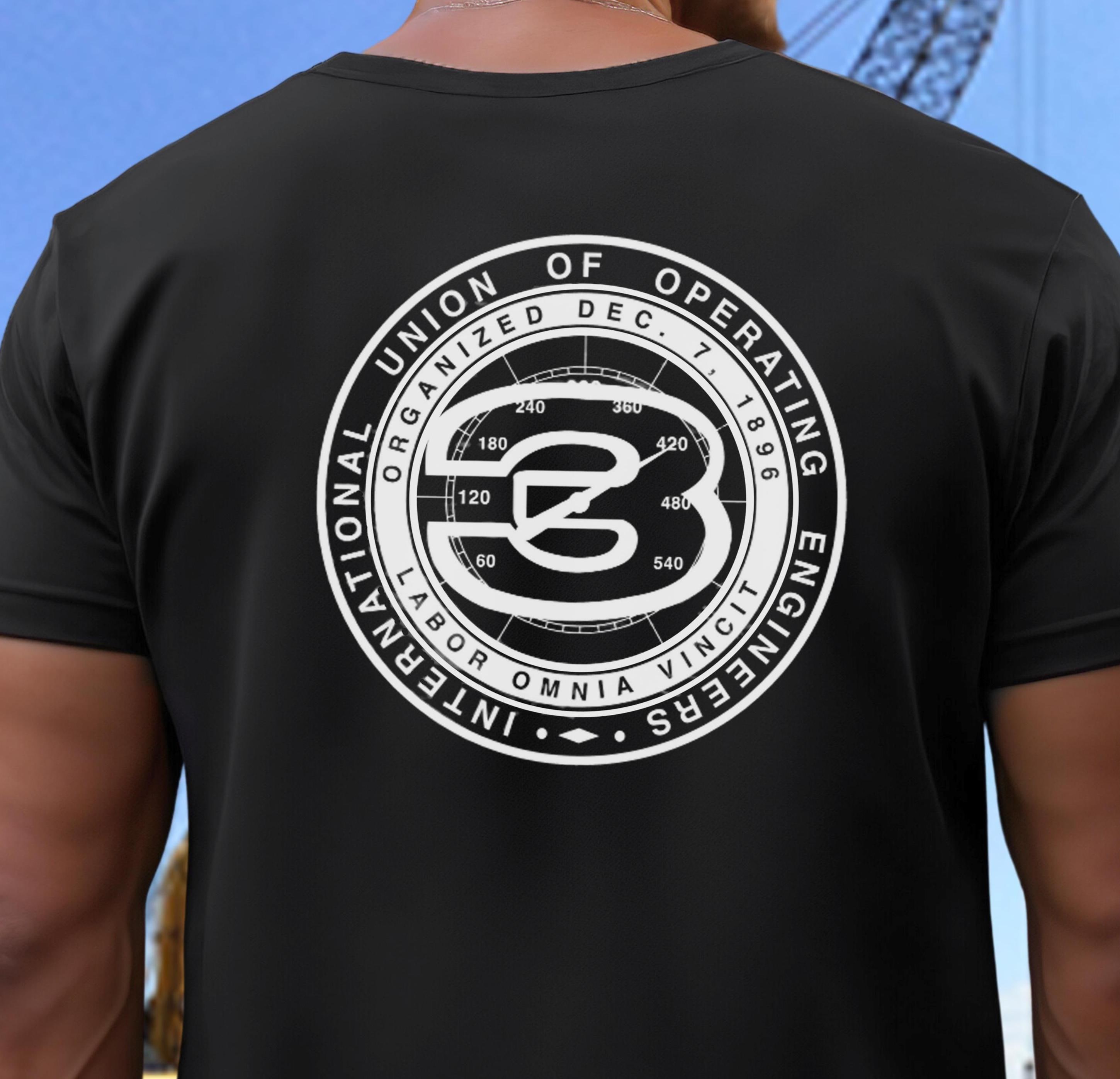 Local Union 3 Operating Engineers T-shirt, IUOE Tee, Union