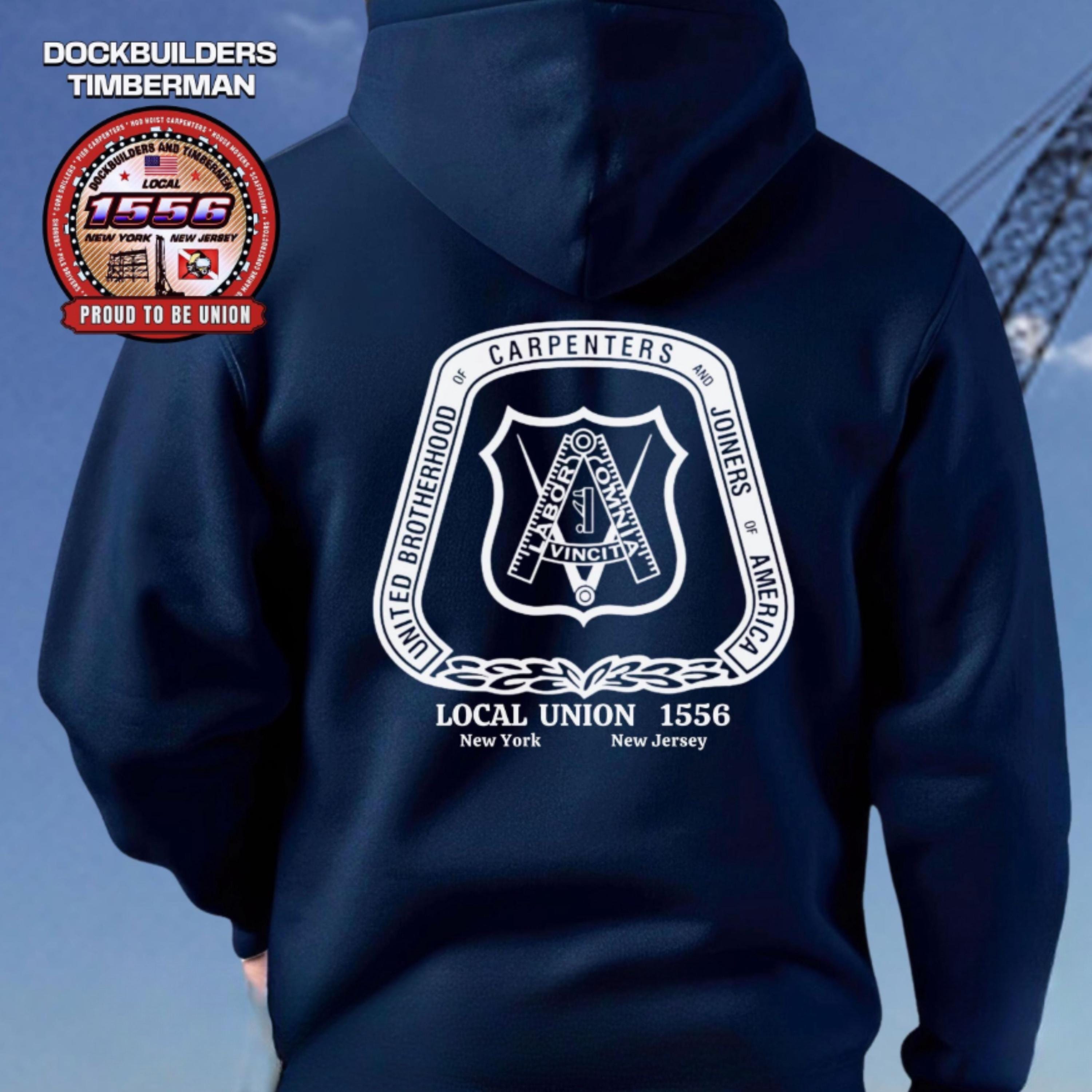 NYCDCC Local 1556 Hoodie, United Brotherhood Unisex Pullover
