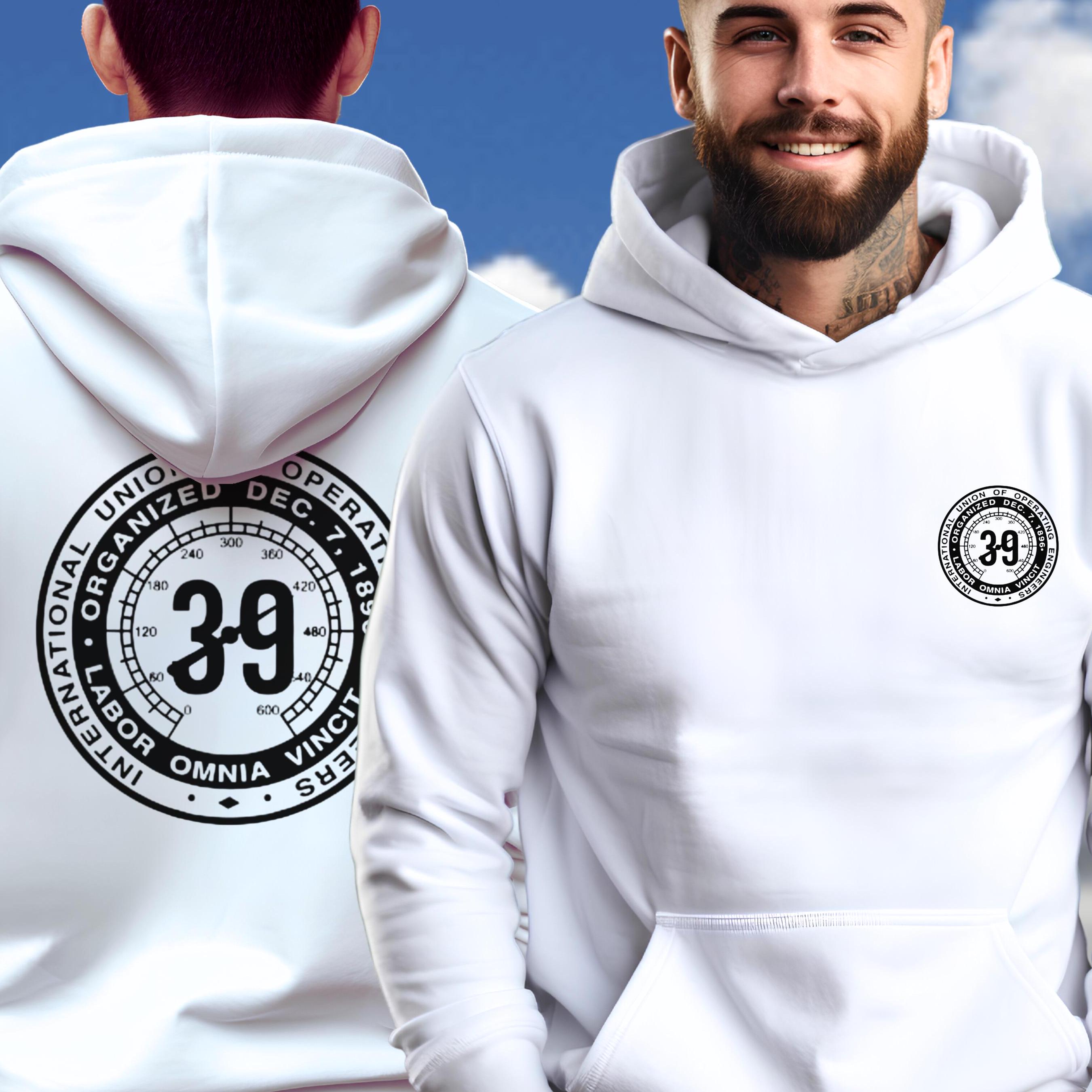 IUOE Local 39 Operating Engineers Hoodie, Heavy Equipment Operator