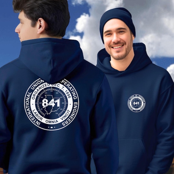 Local Union 841, Operating Engineers Hoodie, Union Operator Shirt