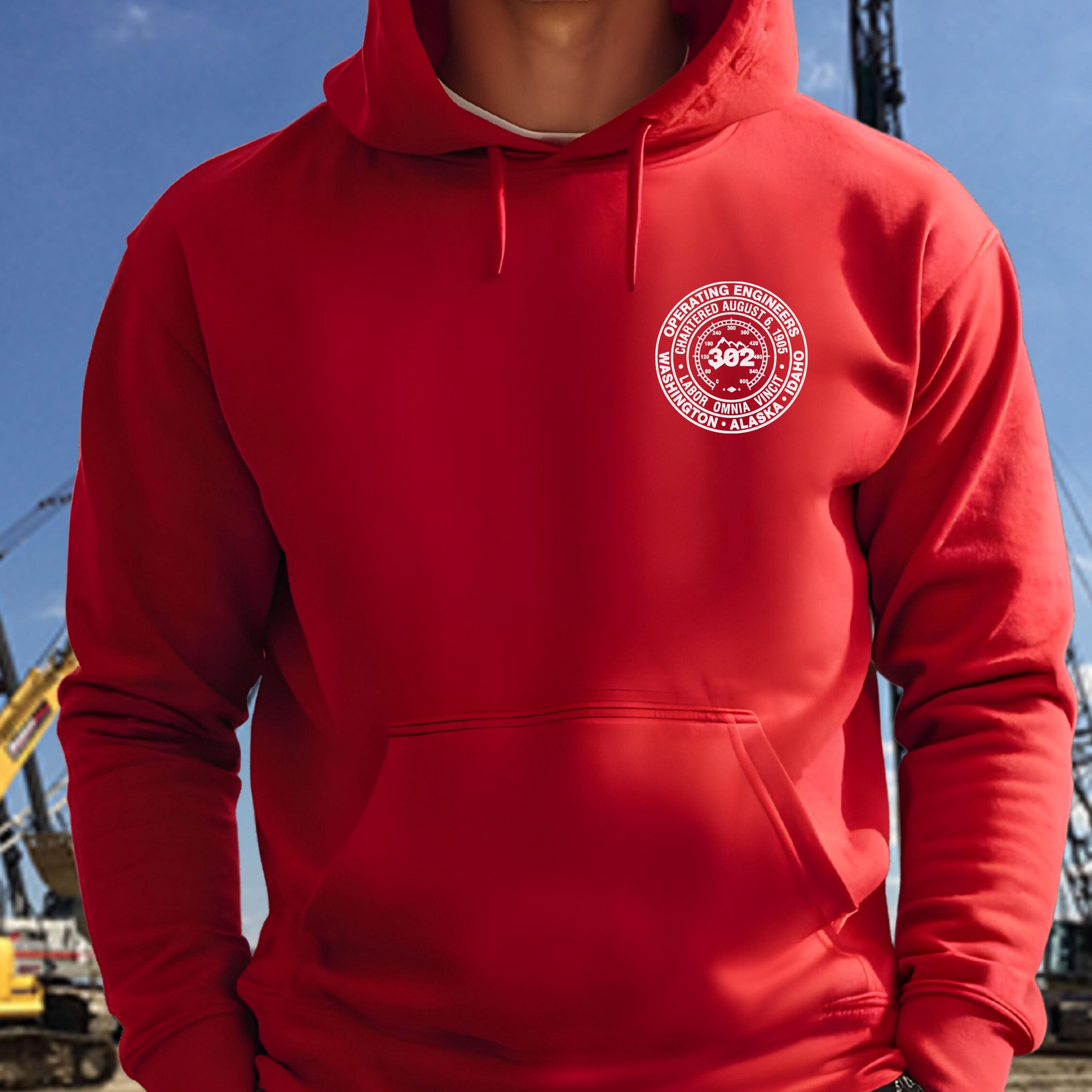 Local Union 302, Operating Engineers Hoodie, Heavy Equipment