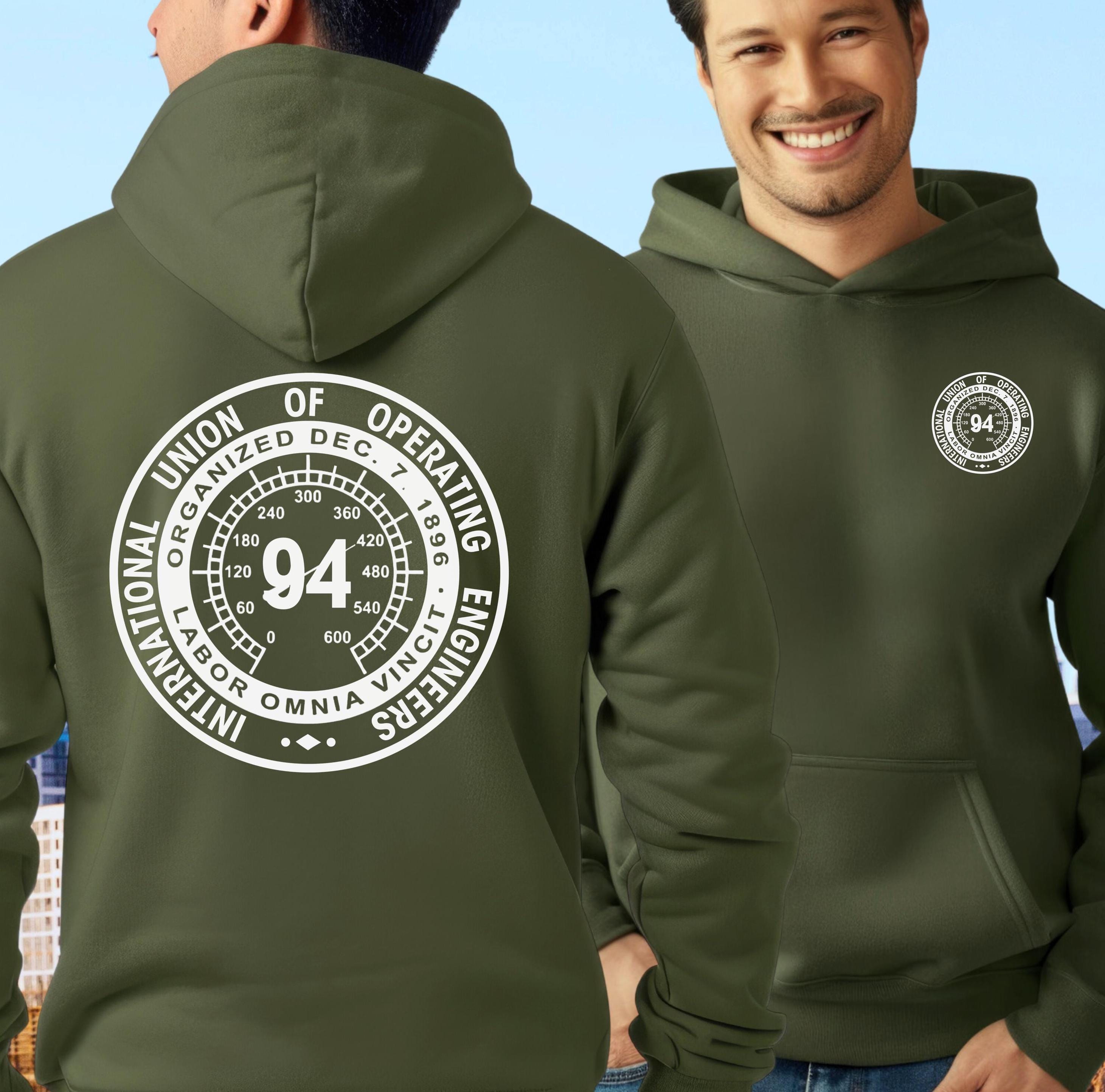 Operating Engineer Local 94 Local 94 Operating Engineers Hoodie, Union Operators Shirt, Unisex ...