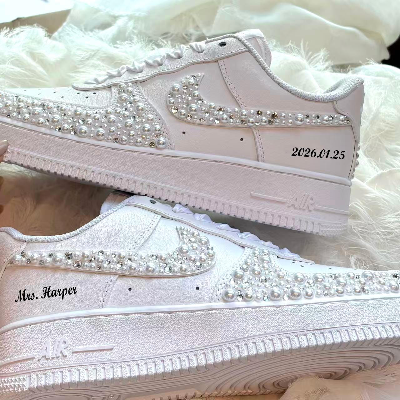 custom air force 1 sparkle