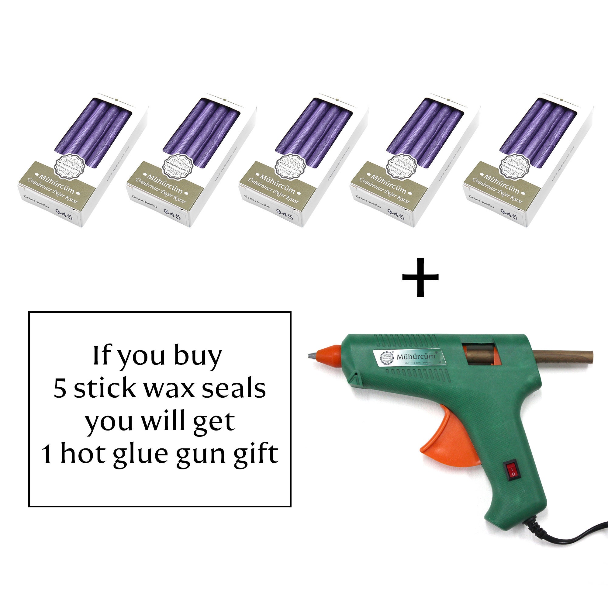 Wax Seal Sticks, Glue Gun Wax Seal Seal Stick, Wax Seal Stick Stamp