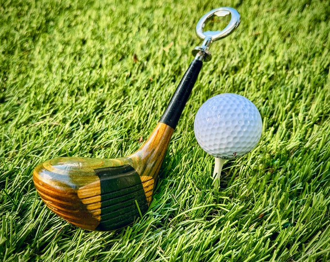 Bottle Openers Handcrafted from VINTAGE Repurposed Driver heads, Irons and Putters