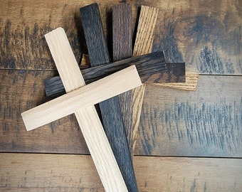 Handmade Rustic Wood Cross, Hanging Crosses, Wood Crosses, Home Decor, Handmade Cross, Multiple colors, Christian Gifts, Baptism, Easter
