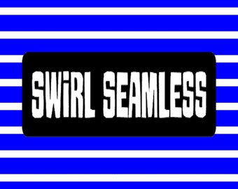 Blue White Stripe Seamless Pattern DIGITAL