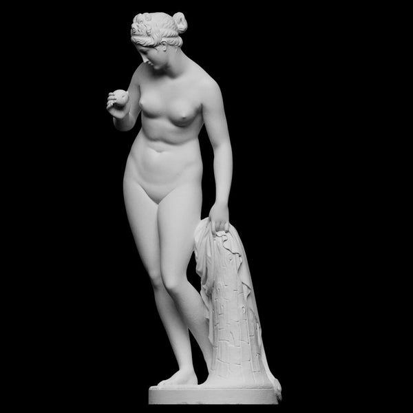 Venus Statue, Venus mit dem Apfel Statue | Büro, Regal Dekor | 3D gedruckte Skulptur | Verschiedene Farb- und Größenoptionen
