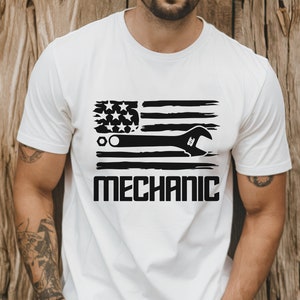Mechanic Shirt, American Flag Piston, Patriotic Mechanic, Mechanic Gift, Car Mechanic, Diesel Mechanic, Diesel, Diesel Engine, Car lover