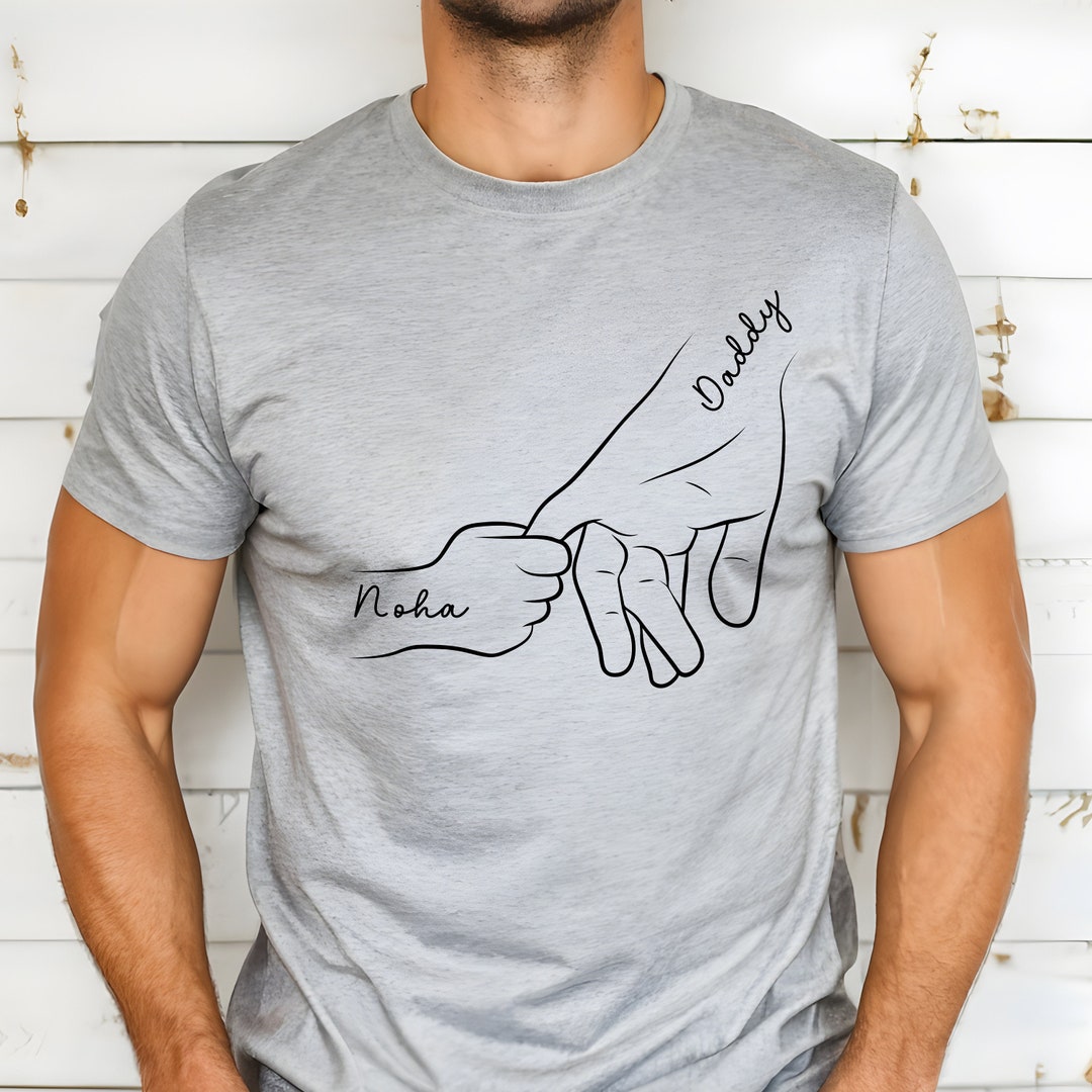 Thank You For Being My Daddy - Personalized Custom Long Sleeve T-Shirt