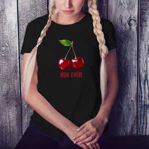 Collection de cliparts cerise ludique - MON CHÉRI, SO juteux, trop juteux, restez sucré - téléchargement immédiat par sublimation