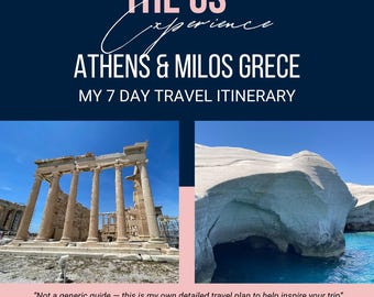 7-Tage Griechenland - Athen & Milos Reisepass: Insider-Reiseführer (PDF-Download)