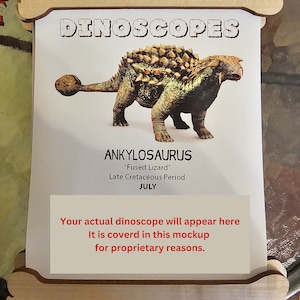 July Ankylosaurus Dinosaur Dinoscope