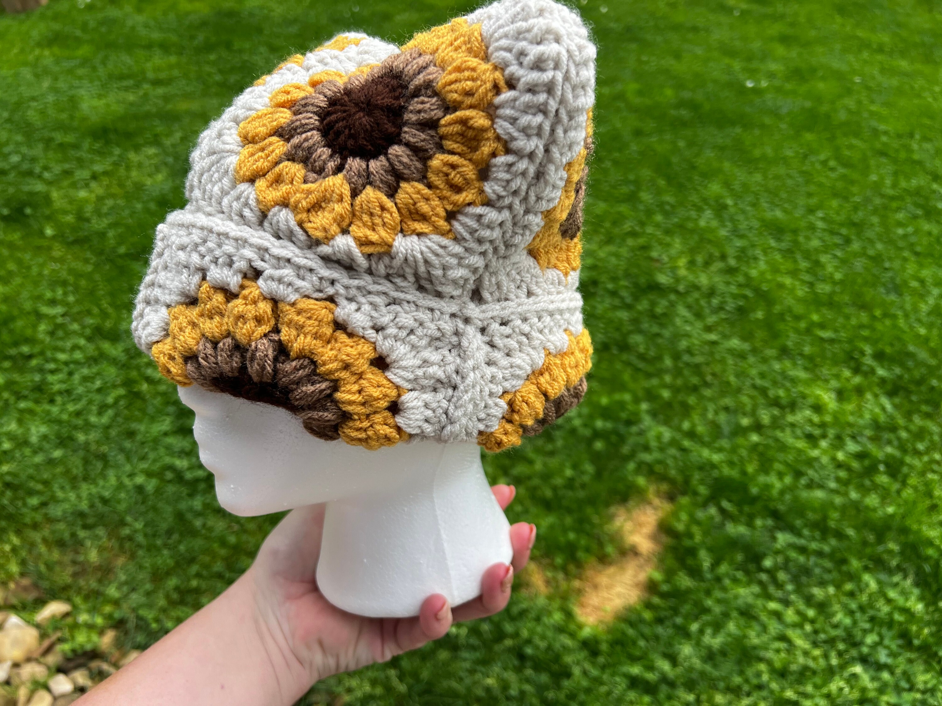 KITTY HAT - Sunflower ? Yellow ? I think the cats approve of their sunflower costumes. ? main image 3