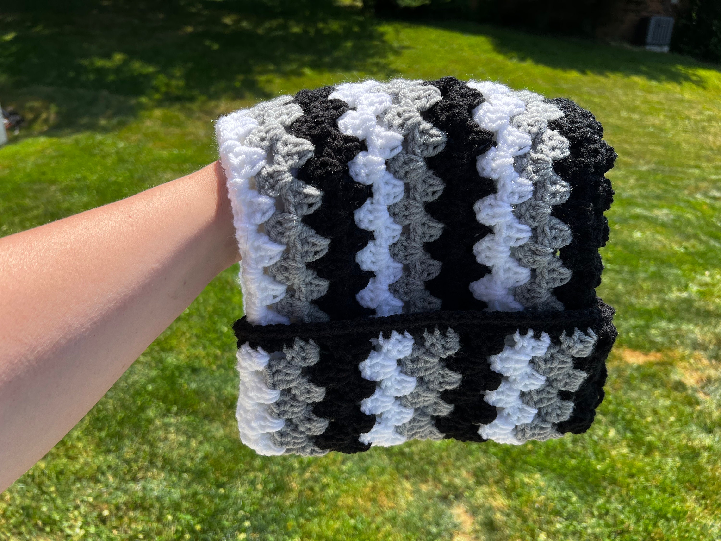 Custom Crochet Slouchy Beanie | Oversized Extra Long Sock 