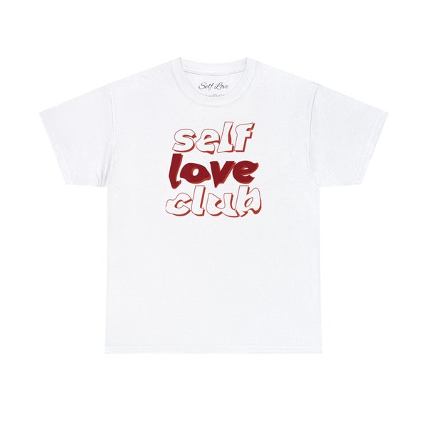 T-Shirt Unisex 100 % Baumwolle / Handbedruckt / Nachhaltig & Fairtrade / Self-Care T-Shirt / Self-Love T-Shirt