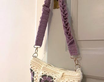 Patrón de bolsa de flores