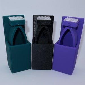 Cosmic Collection in Galaxy Green, Nebula Purple, Asteroid Belt Black - Elevate Laundry with Stylish Washer Door Prop - Mold-Free Freshness!