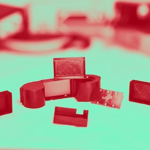 STL Files to 3D Print a 110 Film Back for Testing 16mm and Double 8mm Cine Film