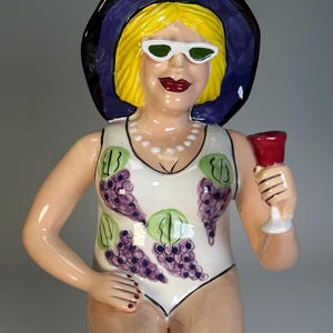 Vintage Westland Funseekers "Jeanie" Colorful Shelf Sitter Figurine