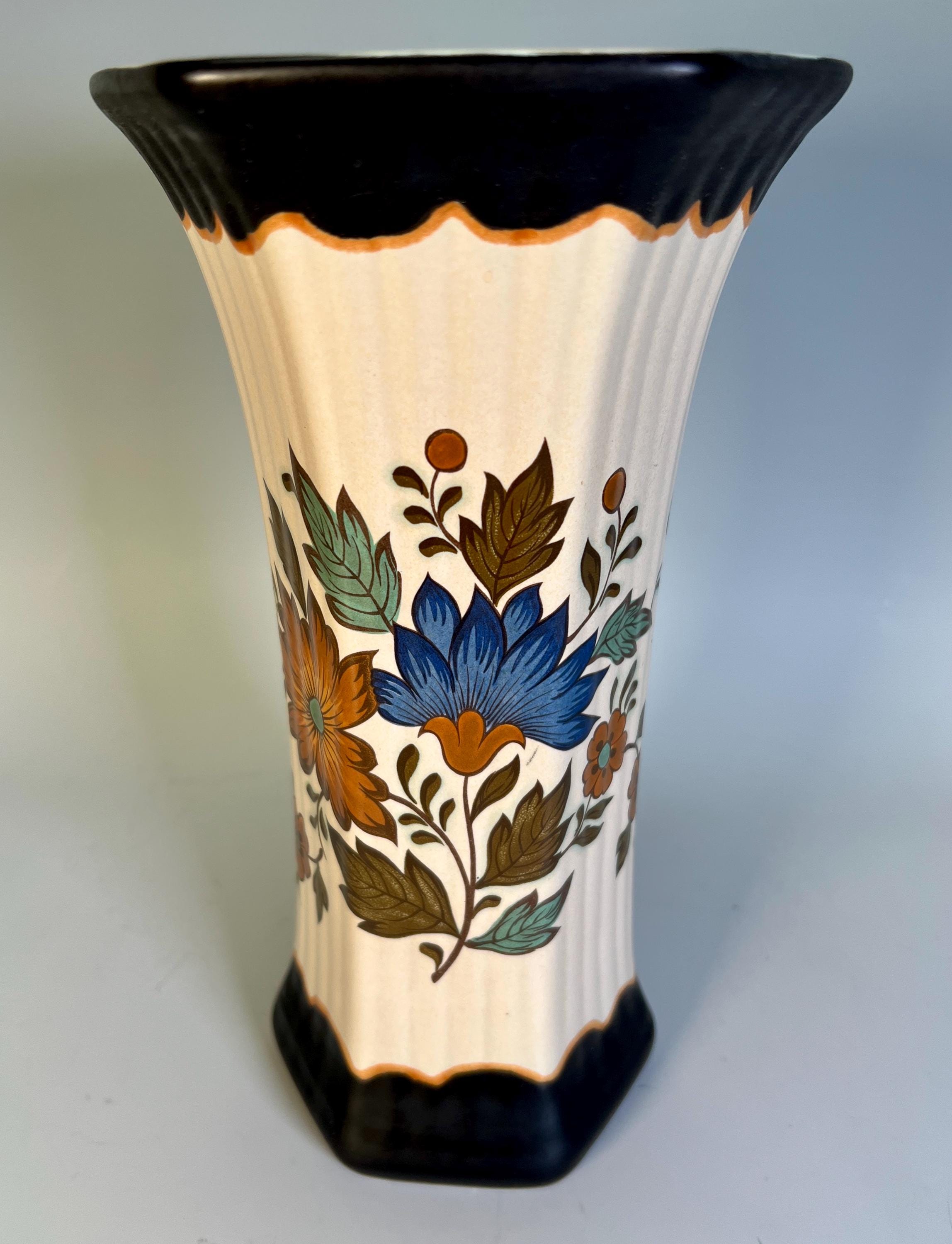 ビンテージgouda pottery Holland Rumba Flora 皿 ビンテージgouda pottery Holland Rumba Flora 皿 Dutch Flora Gouda