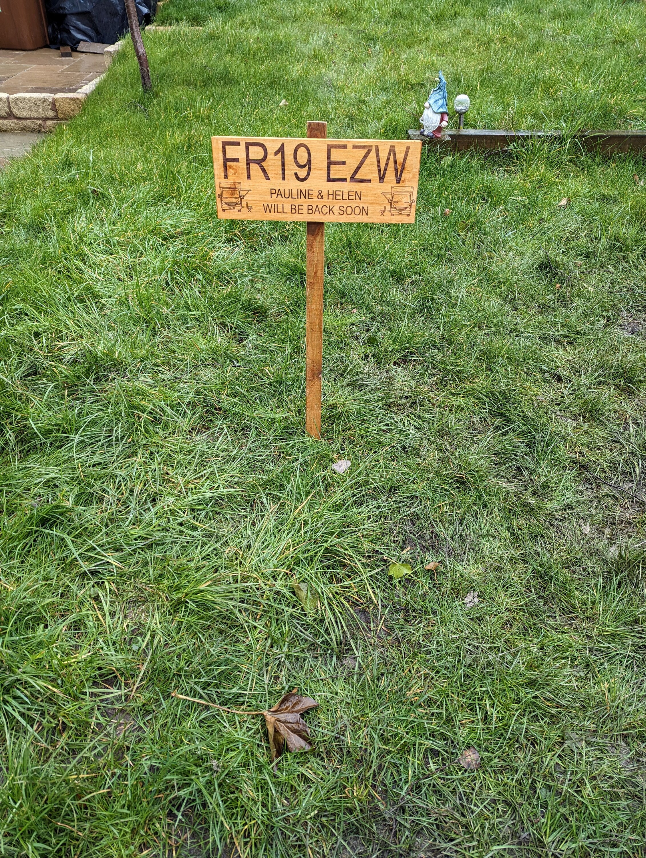Custom Camper Sign