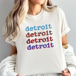 Detroit Sports Shirt, Detroit Baseball Tshirt, Detroit Football Crewneck, Motown Basketball T-Shirt, Motor City Merch, Womens Detroit Tee