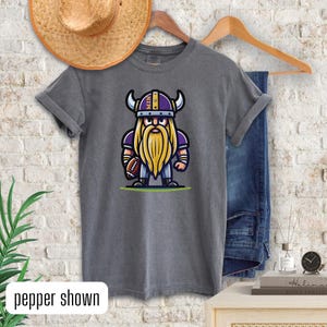 Minnesota Football Shirt, Viking Shirt for Women, Shirt for Fan, Minnesota Merch, Gameday Viking Gear Apparel, Viking T-shirt, Sunday Funday