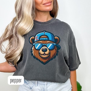Chicago Baseball T-shirt, Chi-Town Tshirt, Cub Baseball Crewneck Shirt, Gameday Gear, Chicago Sports Merch, Baseball Lover Gift, Fan Gift
