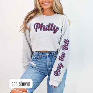 Philly Sweatshirt, Ring the Bell Crewneck, Philadelphia Baseball Apparel, Gameday Gear for Baseball Game
