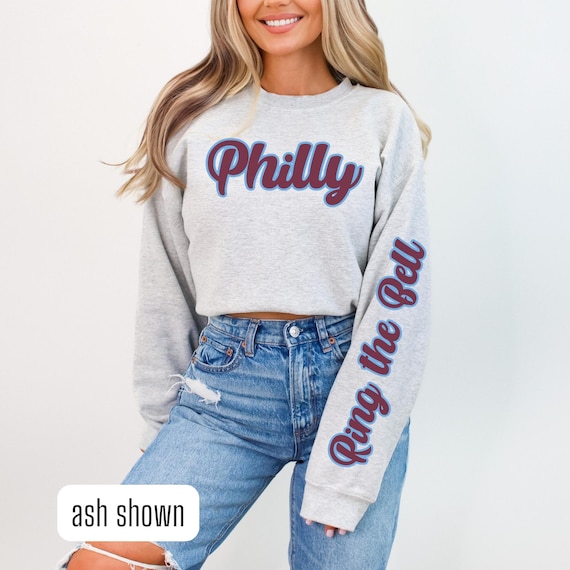 Philly Sweatshirt, Ring the Bell Crewneck, Philadelphia Baseball Apparel, Gameday Gear for Baseball Game