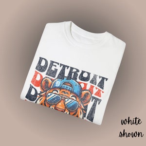 Detroit Baseball T-Shirt, Tigers Baseball Shirt, Retro Tigers Baseball Gift for Fan, Vintage Detroit Tshirt, Gameday Baseball Crewneck Shirt image 4