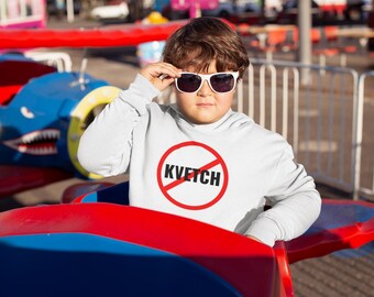 Felpa con cappuccio No Kvetch Youth - Regalo di Hanukkah